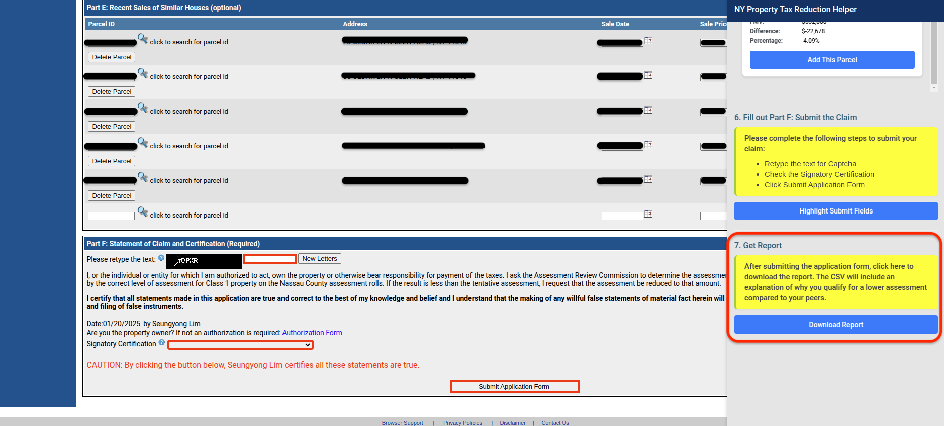 Automated Reporting System