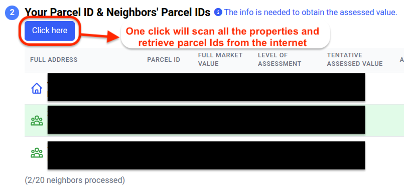 Automated Parcel ID Lookup